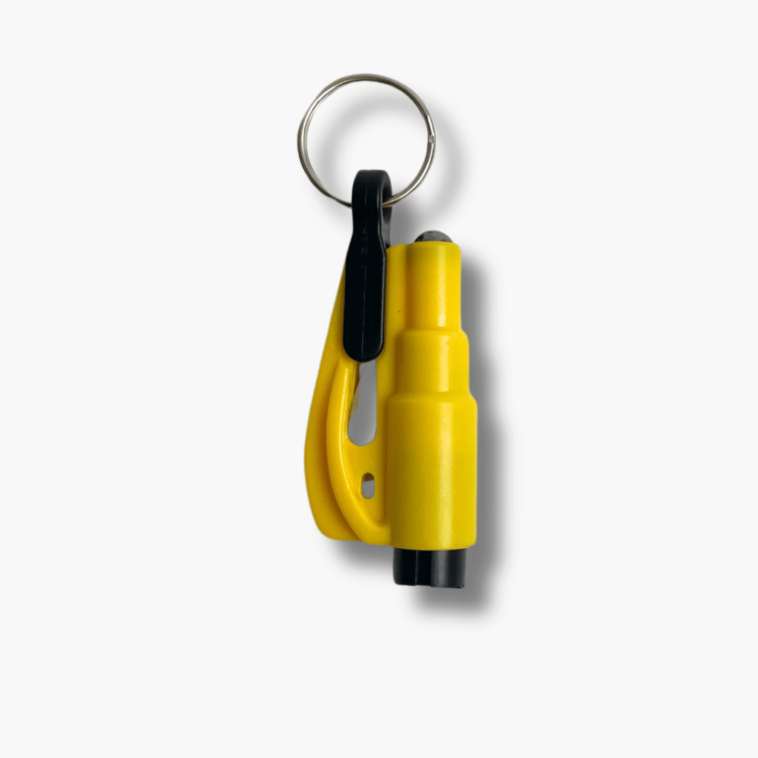 Glass Breaker & seatbelt cutter Rescue Tool keyring