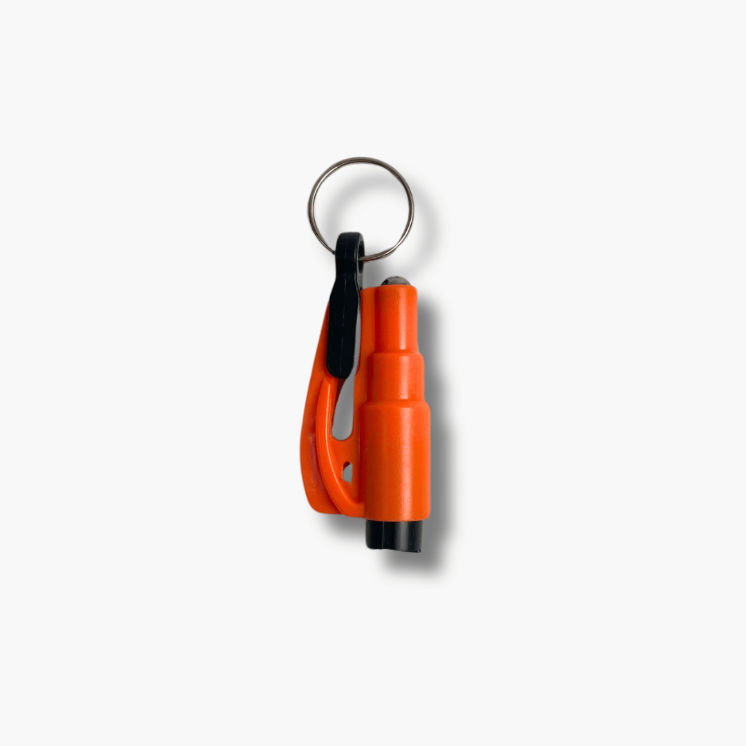 Glass Breaker & seatbelt cutter Rescue Tool keyring