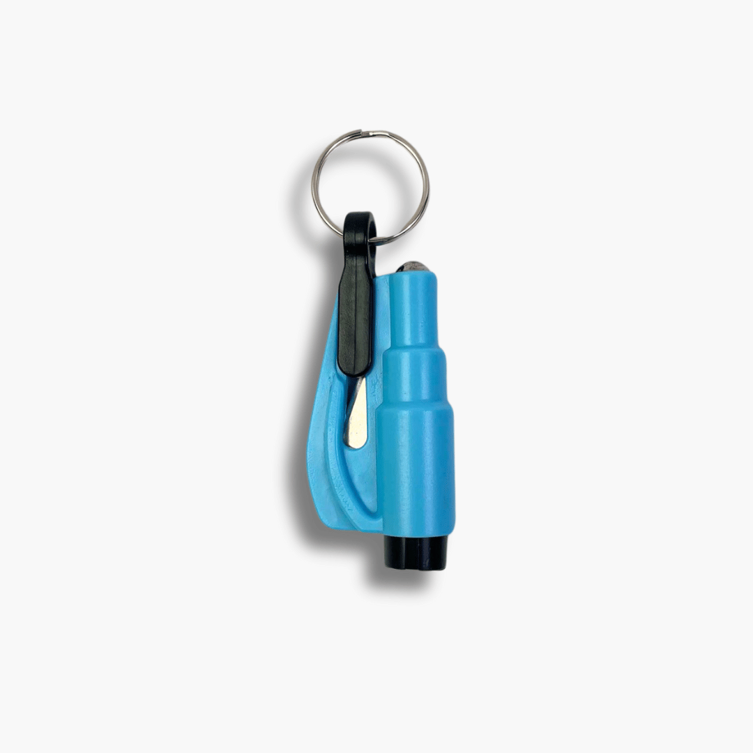 Glass Breaker & seatbelt cutter Rescue Tool keyring