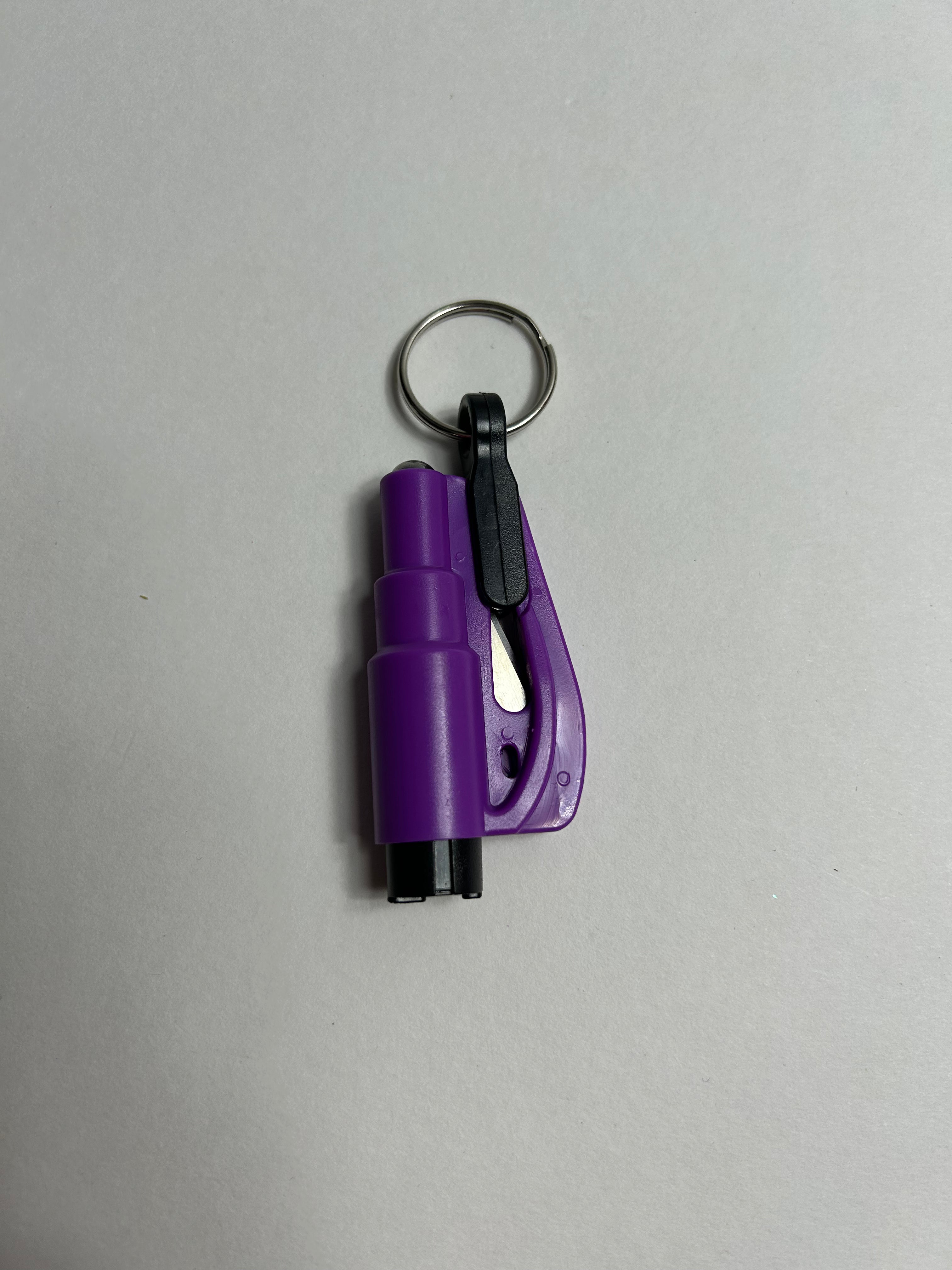 Glass Breaker & seatbelt cutter Rescue Tool keyring