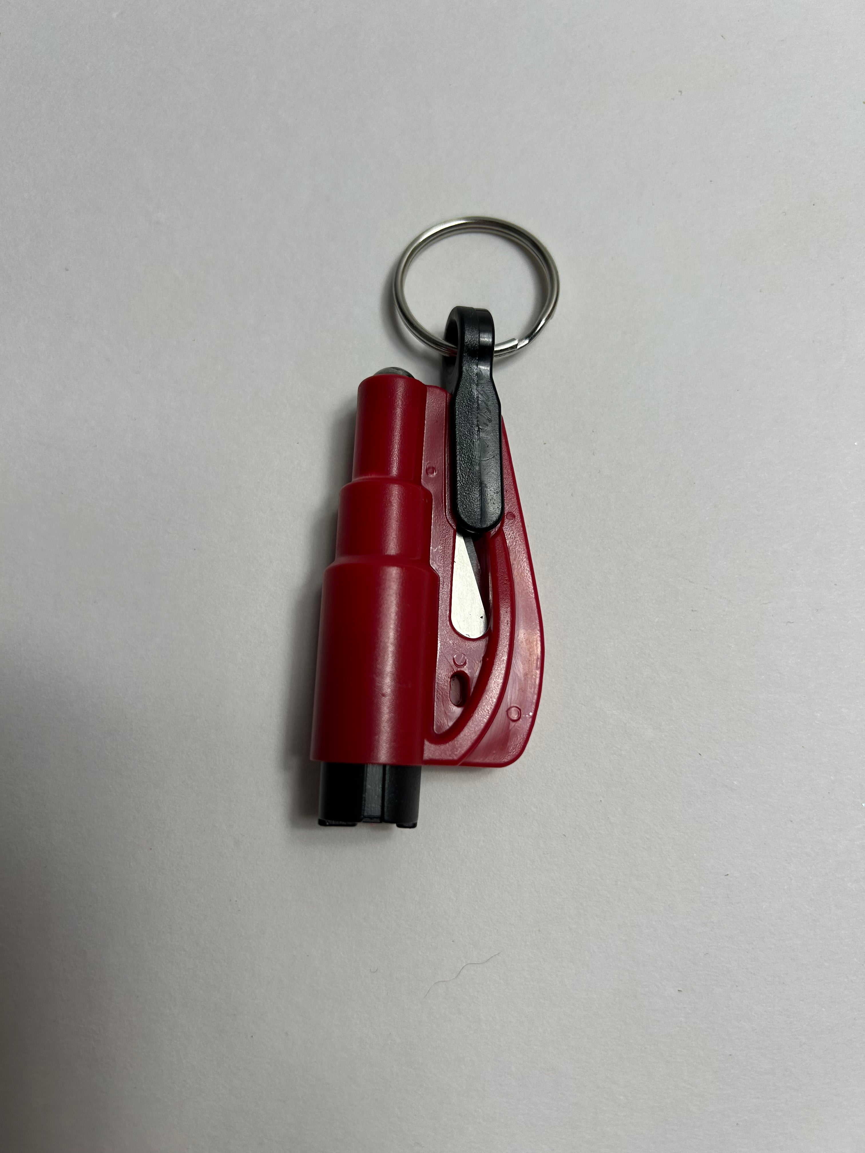 Glass Breaker & seatbelt cutter Rescue Tool keyring